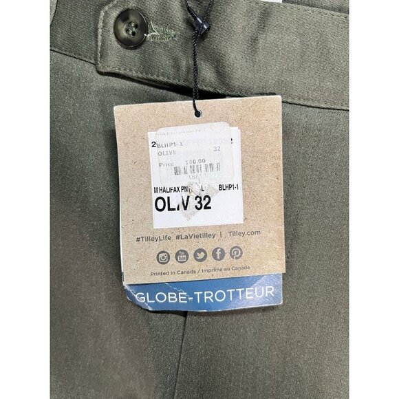 Tilley Wanderer Humboldt Pants Wanderer Collection Olive Size 32 NWT Gorpcore - Picture 6 of 10